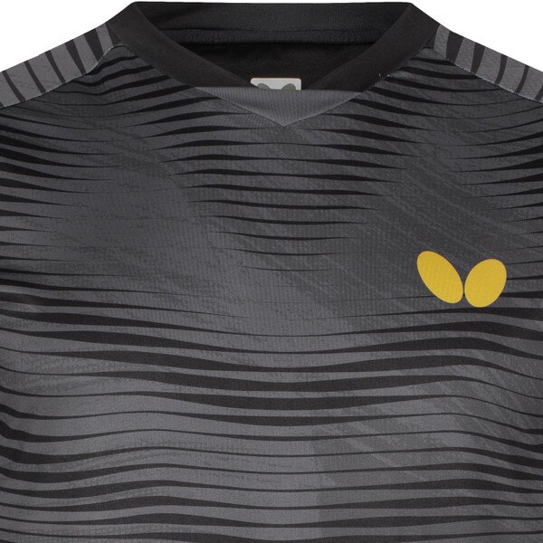 Butterfly Puro Shirt - Black - Front - Close-Up